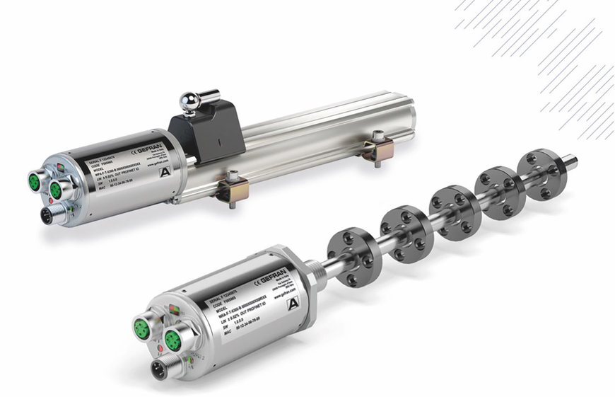 Kontaktlose magnetostriktive Positionsaufnehmer mit PROFINET-Schnittstelle